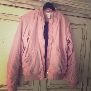 Pink Bomber Gold Accent